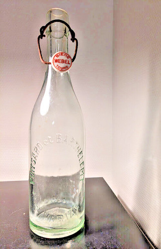 Ancienne bouteille limonade - ancienne,