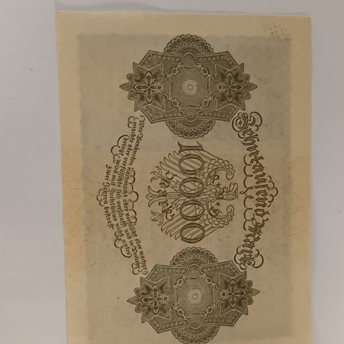 Reichsbanknote billet - reichsbanknote,