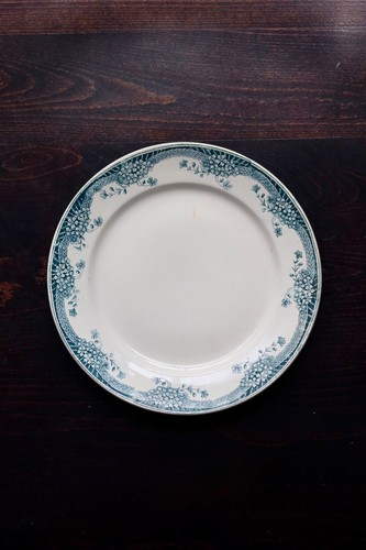Plat service rond vintage - plat,