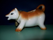 Pot à lait crémier en céramique -forme vache-très bon état