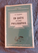 D. PARODI, "En Quête d'une