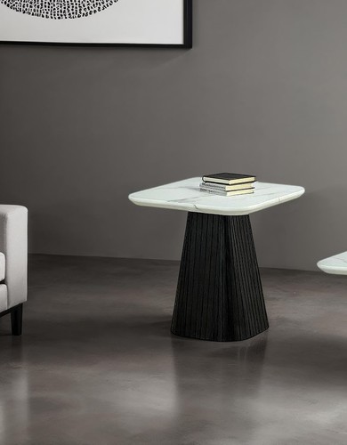 Contemporary style square end - contemporary,
