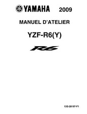 MANUEL REVUE ATELIER RÉPARATION PDF YAMAHA YZF-R6 2009