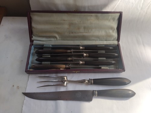 Anciens couteaux manche - 6,