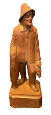Sculpture bois art populaire - bois,