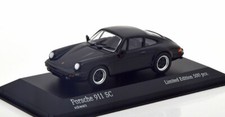 PORSCHE 911 930 3.0 SC COUPE 1979 BLACK MINICHAMPS 943062096 1/43 500 PCS METAL