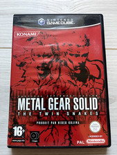METAL GEAR SOLID THE TWIN SNAKES NINTENDO GAMECUBE PAL FR COMPLET CIB OVP