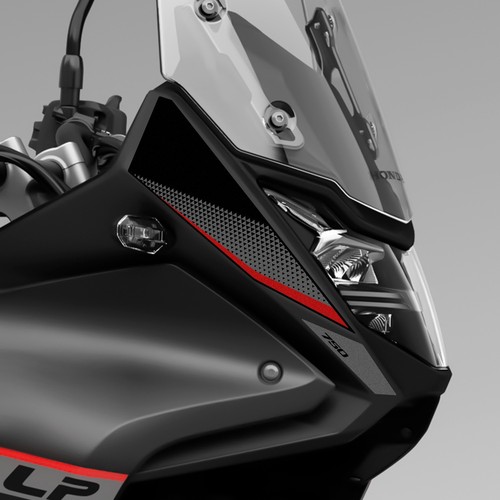 Autocollant avant pour honda - autocollant,