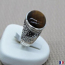 Bague chevalière œil de
