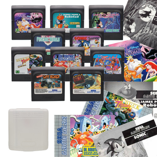 Sega game gear jeux - gear, housses