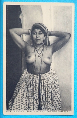 Cpa maghreb jeune femme - cpa,