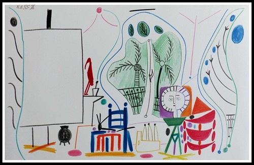 Pablo picasso carnet de - picasso, :