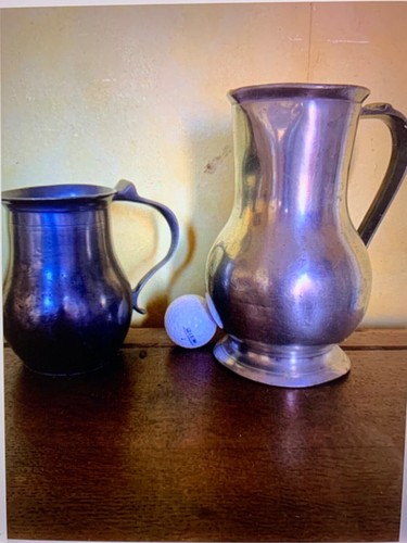 Etain amiens pots eau 18e - pots,