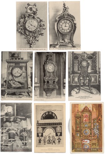 Cpa pendule horloge - cpa,