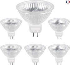 SCNNC Ampoule Halogene GU5.3 20W 12V, 205LM Blanc Chaud 2700K Dimmable, Ampoule