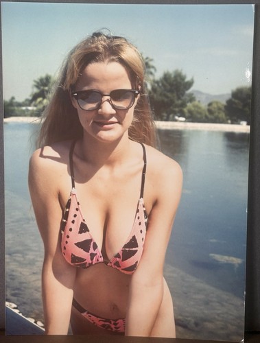 Hot bikini blonde girl photo - blonde,