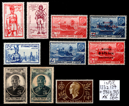Inde timbres 123 - timbres,