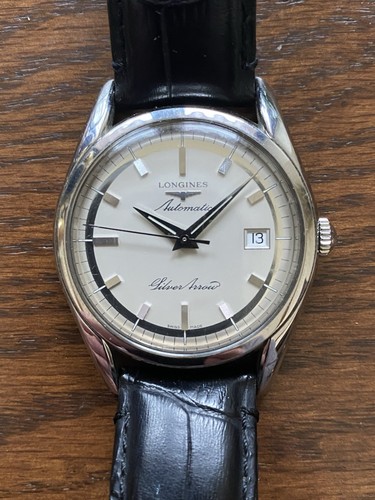 Longines silver arrow - arrow, men's