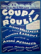 OPÉRETTE MESSAGER PARTITION