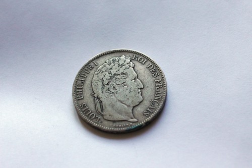 Pièce argent - 5f,