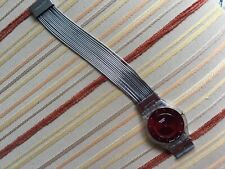 Superbe Swatch skin , avec bracelet fils argent 925 , très bon état , pile neuve
