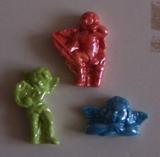 3 fèves MONOPRIX anges