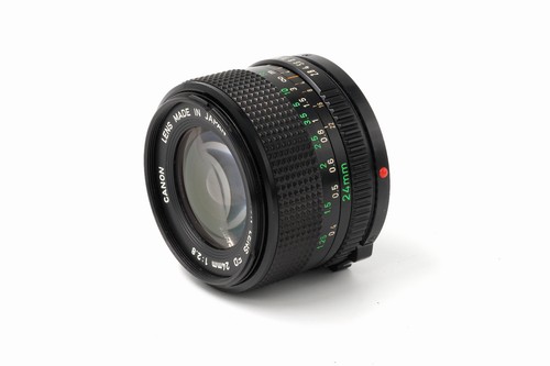 Canon new 24mm ssc - fd, f2.8