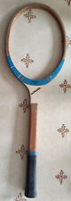 Raquette de tennis en bois VINTAGE '' LA HUTTE GOLD SPECIAL '' 