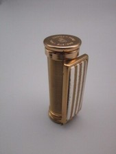 Porte rouge à lèvres avec miroir signé LCS et breveté Paris France