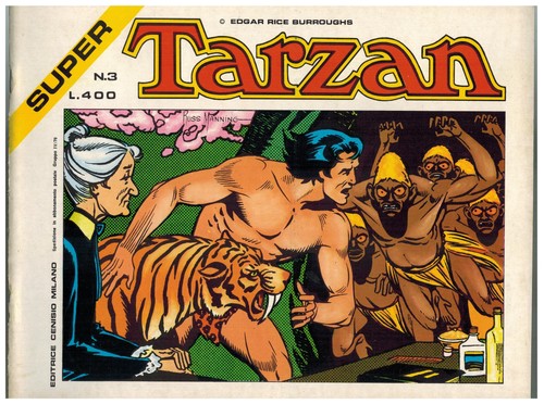 Super tarzan cenisio 1974 - super, 3