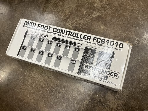 Behringer fcb1010 midi foot - fcb1010,