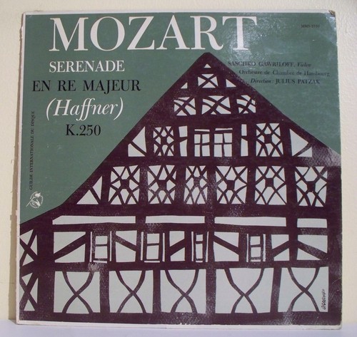 33t mozart disque - 33t, 12"