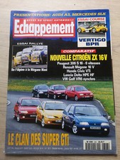 Echappement n°348 du 8/1996; Essai Vertigo BPR/ Le clan des super GTi/ ZX 16 V