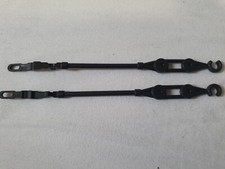 2 Attaches Noires Voiles