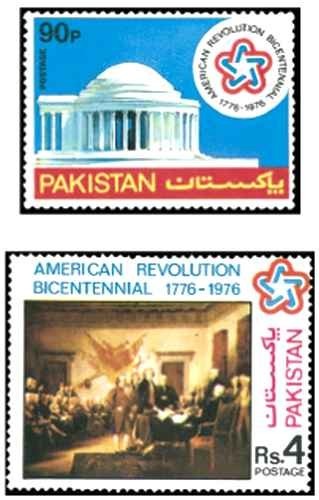 Timbres bicentenaire des - timbres, "bicentenaire