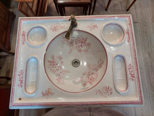 Ancien lavabo porcelaine - ancien,