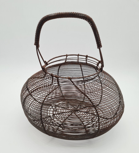 Panier ancien fil fer - en, de