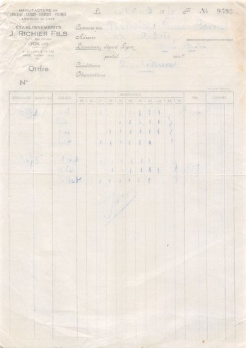 1950 manufacture cravates - de,