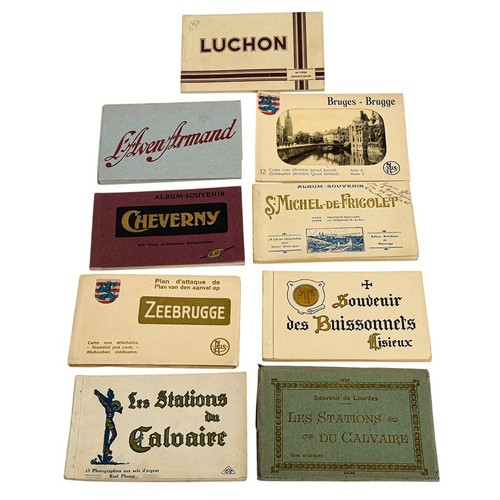Lot cartes vues artistiques - de,