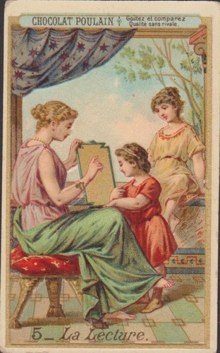 Chromo ancien relief - chromo,
