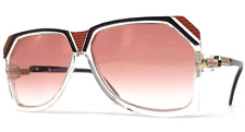 NOS vintage CAZAL 186 sunglasses - W.Germany 1980s - Medium - ORIGINAL - Crystal