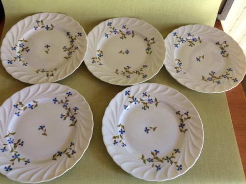 Assiettes dessert limoges - assiettes,