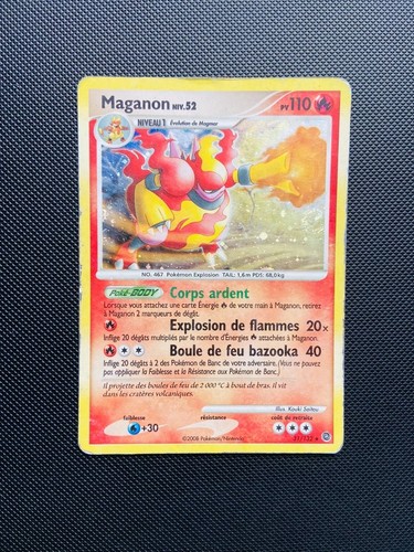 Carte pokemon maganon - carte,