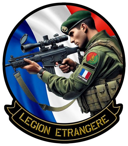 Sticker armee francaise legion - sticker,