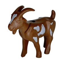 Playmobil chèvre marron