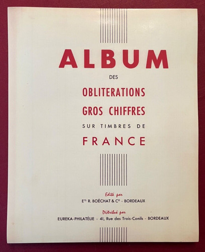 Obliterations gros chiffres - obliterations,