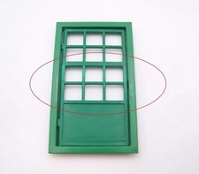 PLAYMOBIL (B3339) WESTERN - Encadrement & Porte Vert Maison 3423 3426 Abimée