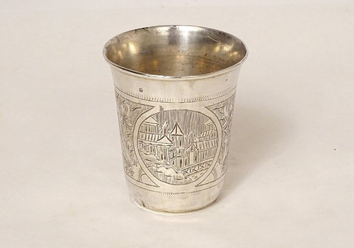 Gobelet vodka argent - argent, massif