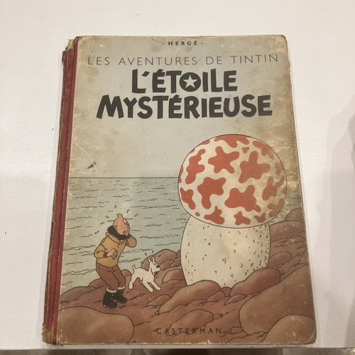 Bande dessinee tintin etoile - bande,