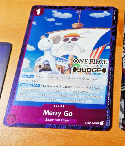 One piece english card judge - piece,